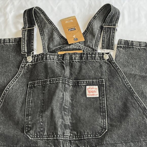 Levis Mens Workwear Overalls Dark Wash Black Size XXL NWT - Picture 7 of 10